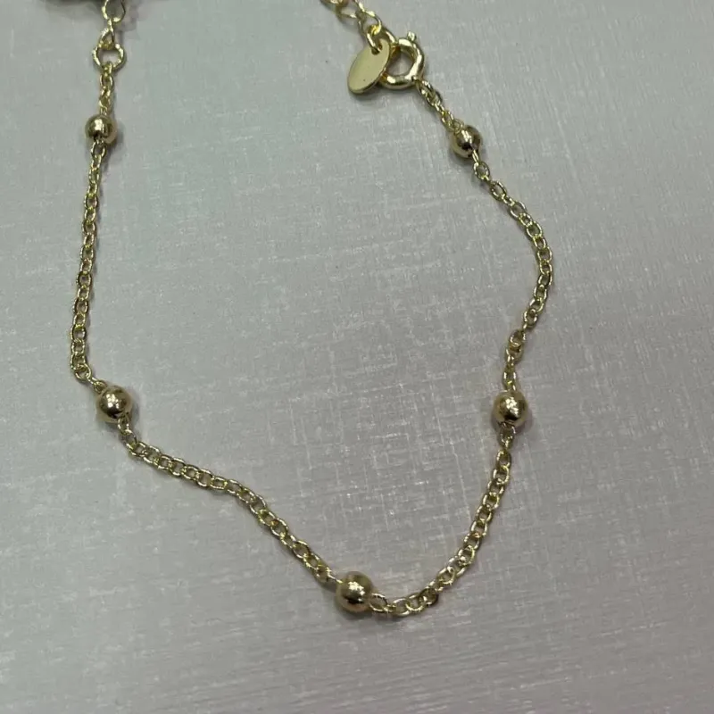 Pulseira Infantil Elo Bolinhas