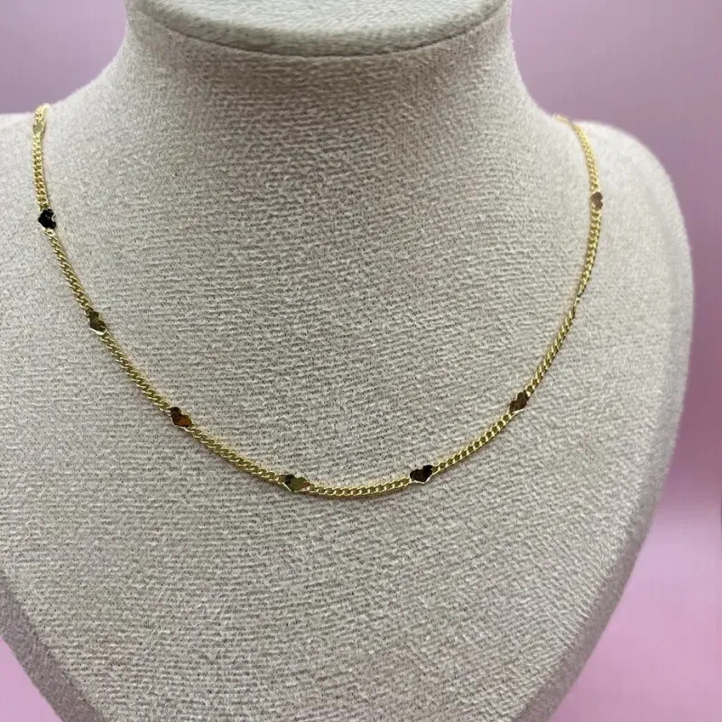 Choker Coração Chapinha