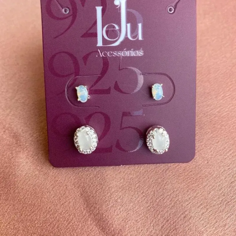 Duo de Prata em Madre Pérolas