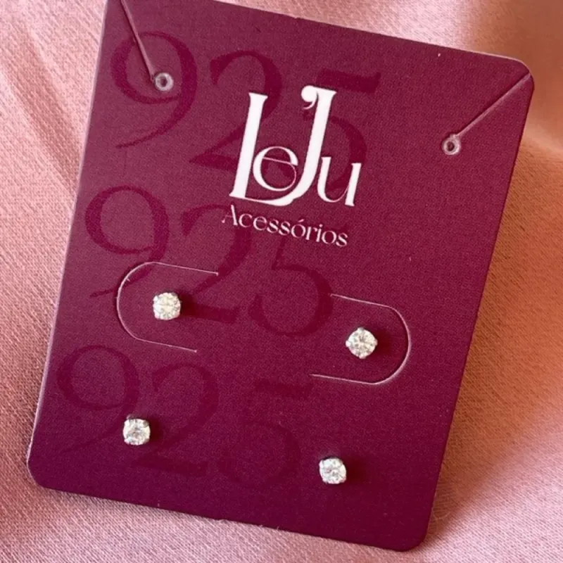 Duo Prata Zircônia 3mm