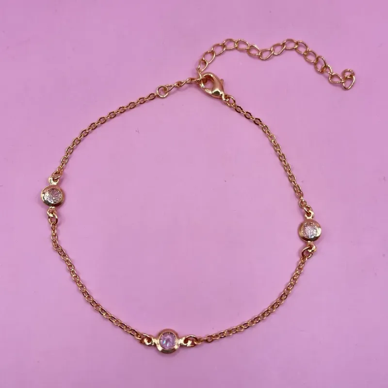 Pulseira com Cristais