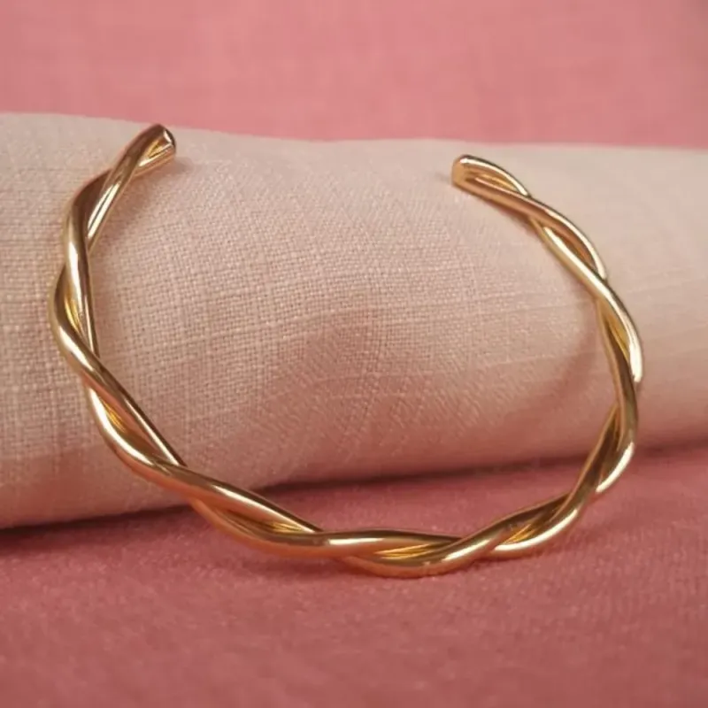 Bracelete Coleção Orgânica Trançado Fino