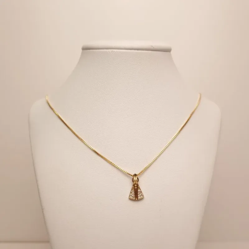 Choker Pingente Nossa Senhora