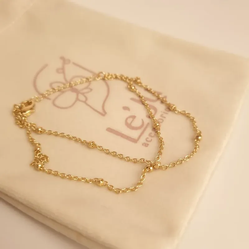 Pulseira Dupla Bolinhas