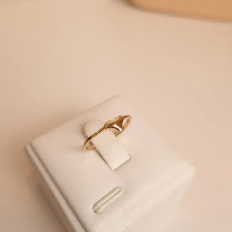 Anel Falange Coração Pequeno