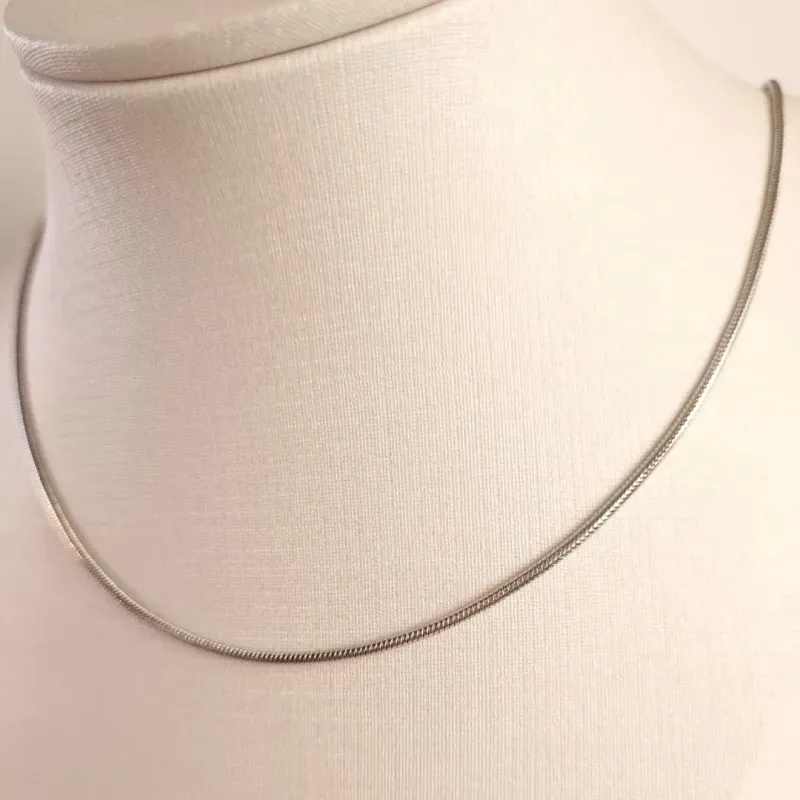 Choker Inox Rabo de Rato