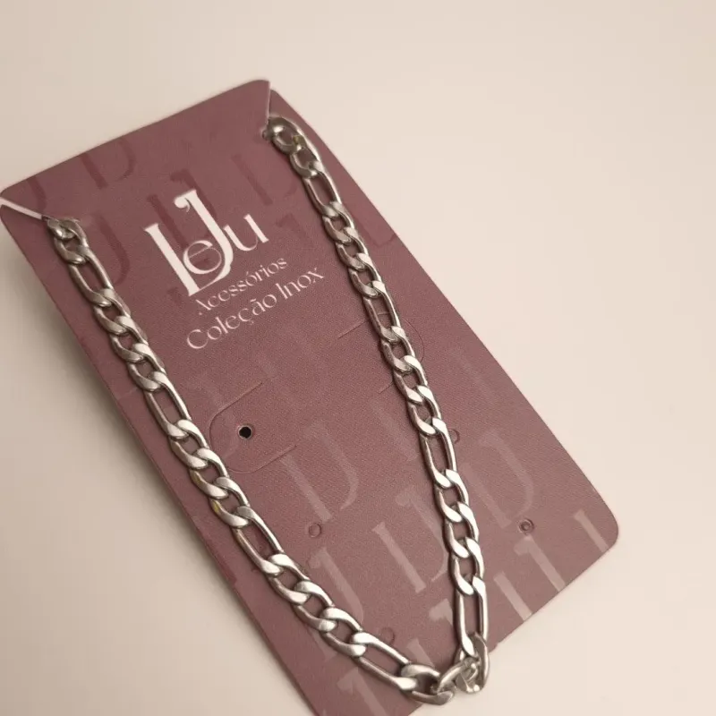 Colar Inox Elo Grummet Grossa