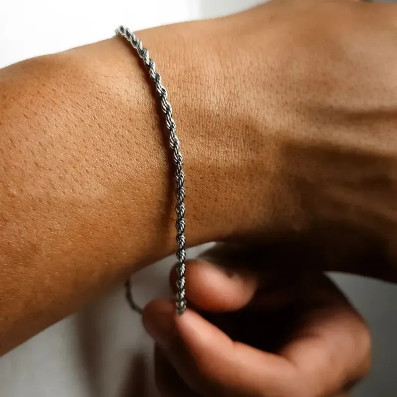 Pulseira Baiana Masculina Inox