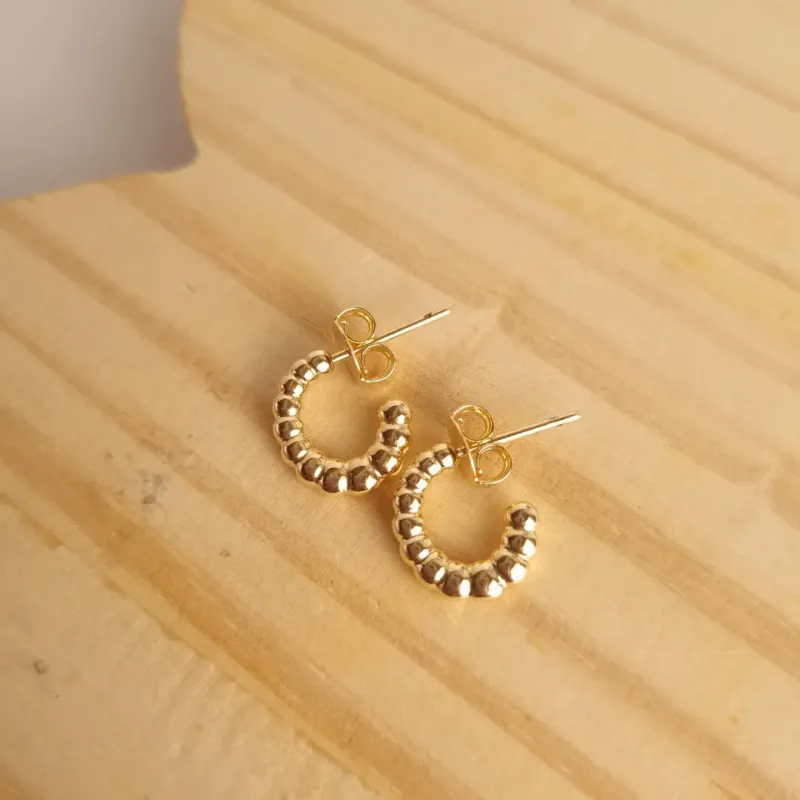 Brinco Argola Bolinhas