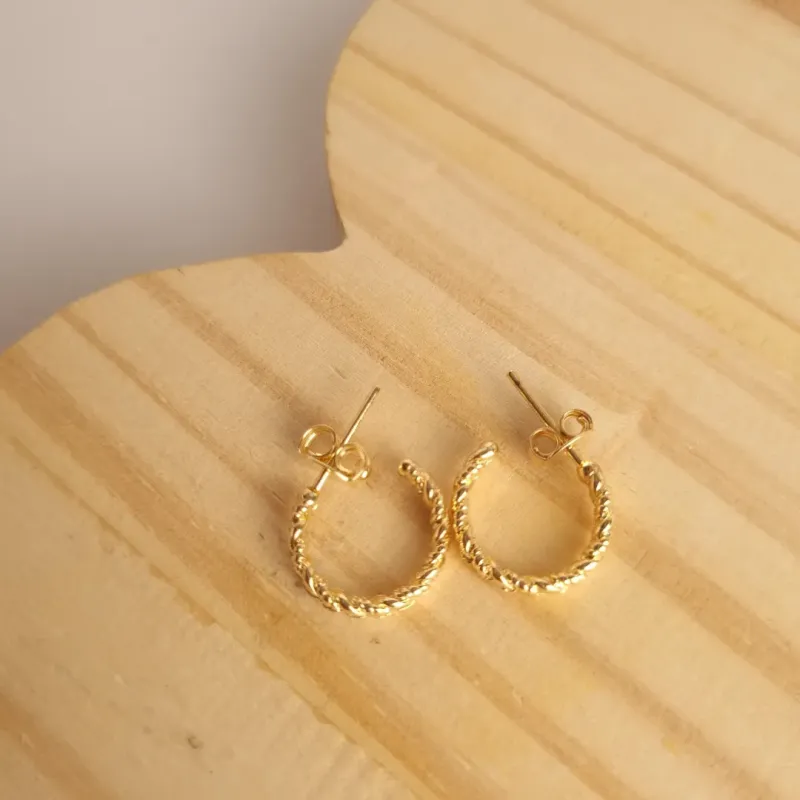 Brinco Argola Torcida