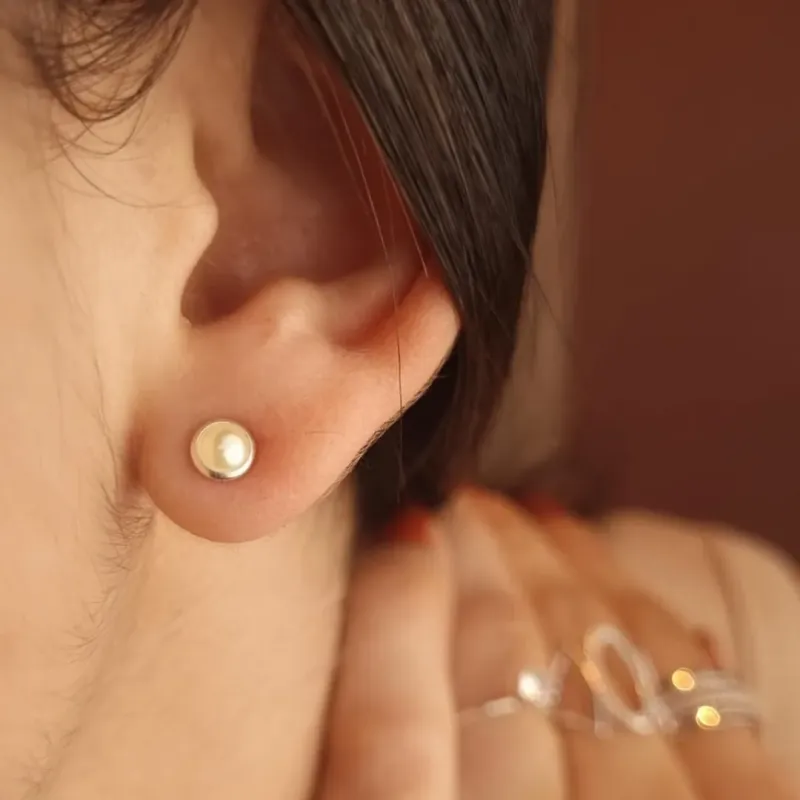 Brinco Prata Pérola