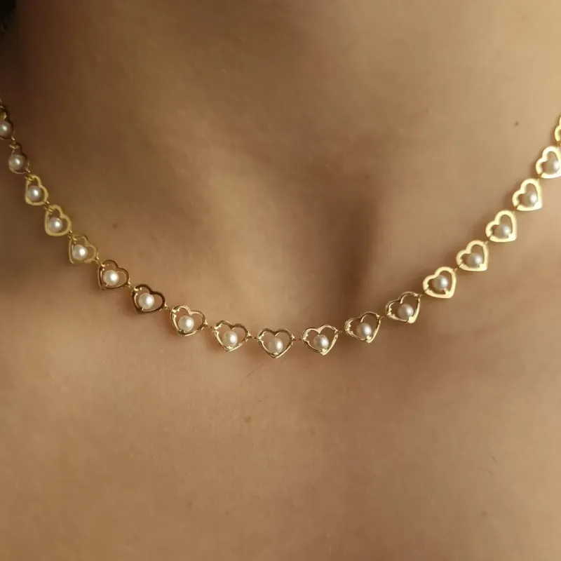 Colar Pérolas Coleção Winter