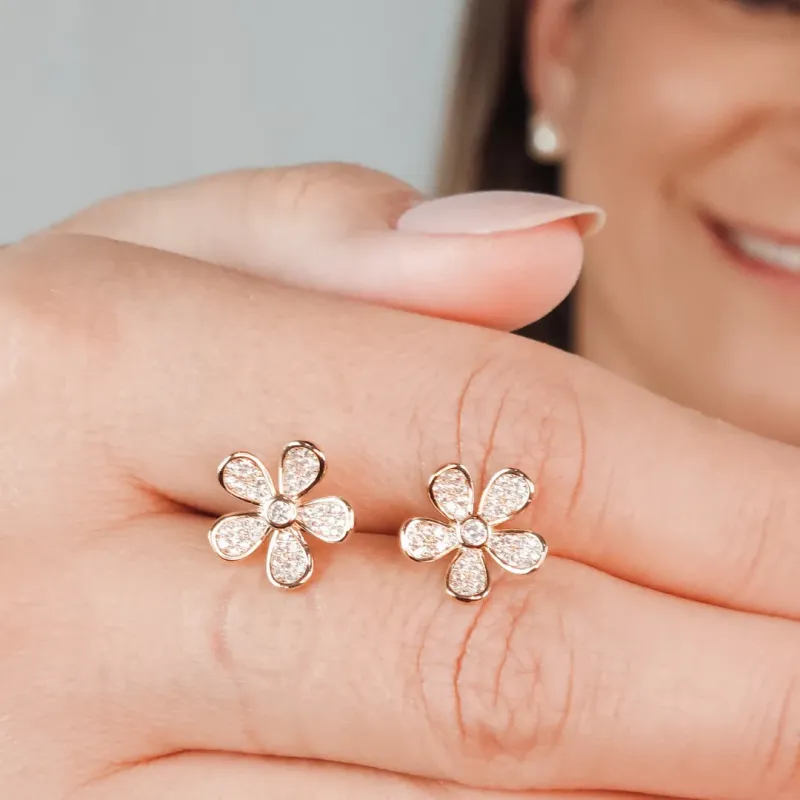 Brinco Flor Coleção 4.0