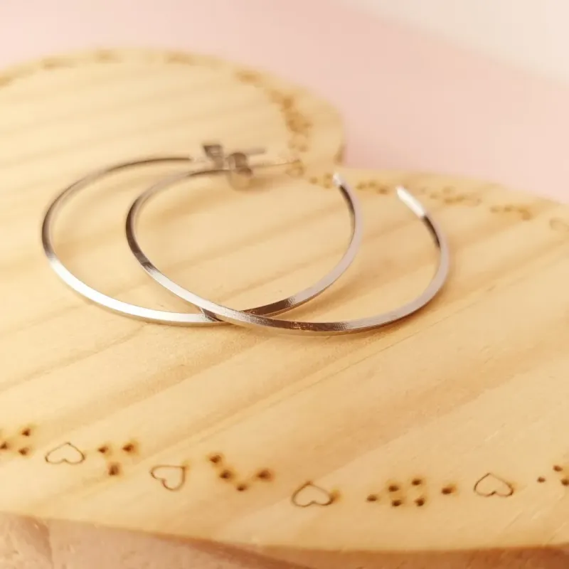 Brinco Steel Argola Lisa G