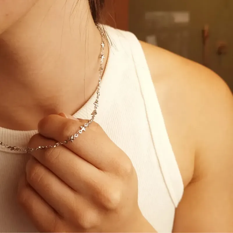 Choker Steel Estrelas