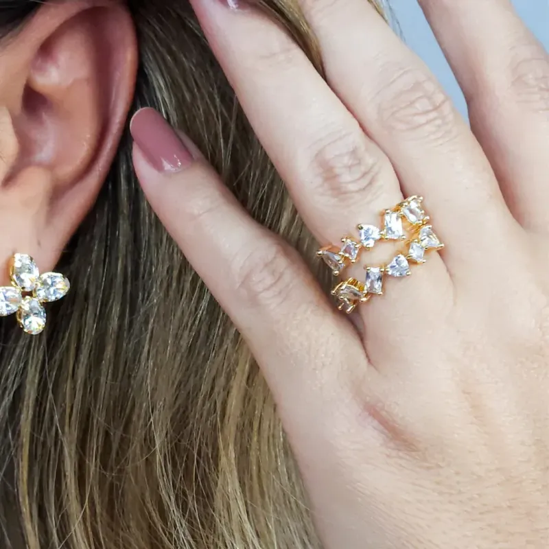 Anel Pedras Coleção Natal