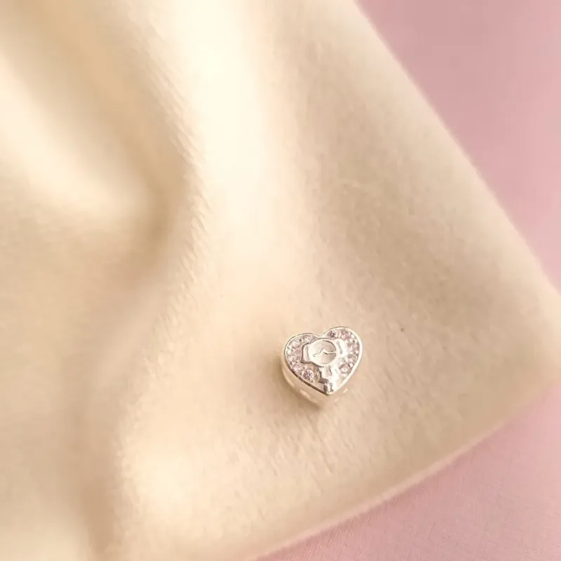 Berloque Prata Menina