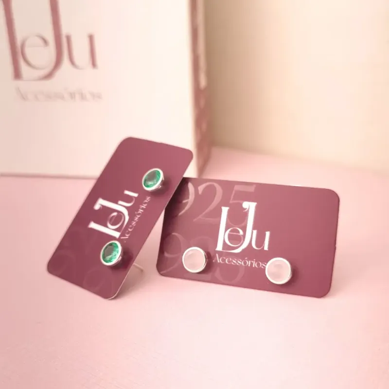 Brinco Prata 925 Color