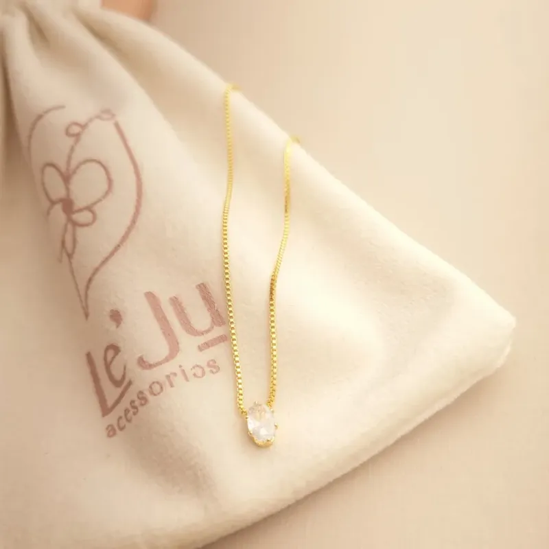 Tornezeleira Veneziana com Zircônia Navete