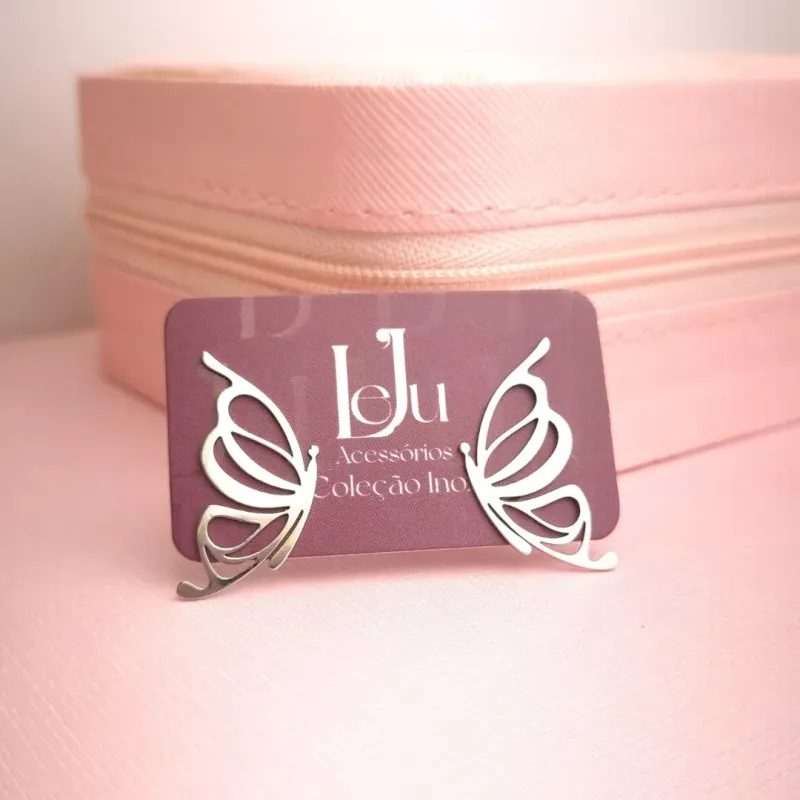 Brinco Steel Borboleta