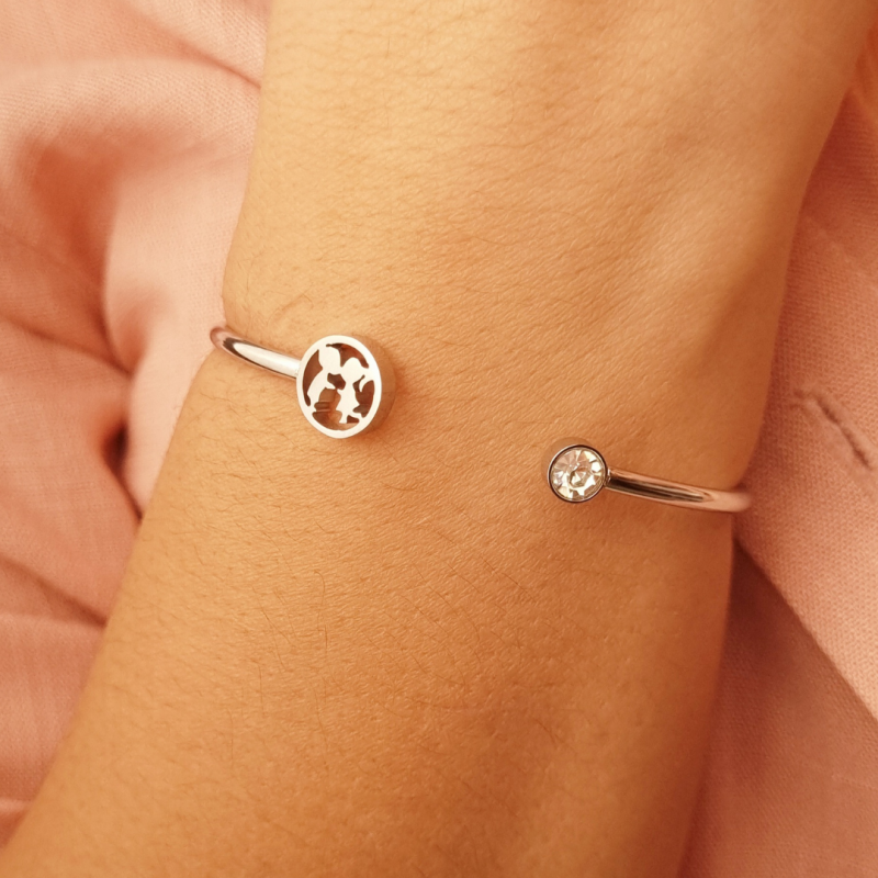 Bracelete Steel Dia dos Namorados