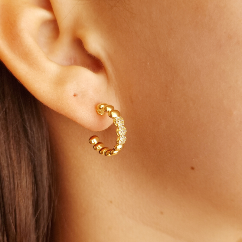 Argola Tarracha com Detalhes