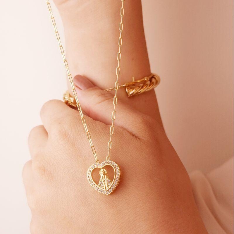 Colar Nossa Senhora Coração