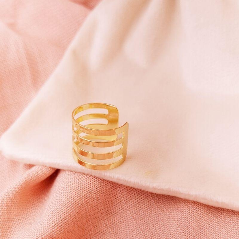 Anel Regulável Fio Triplo