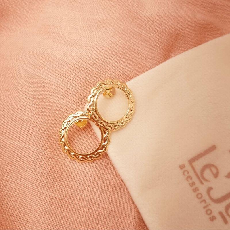 Brinco Círculo Chapa