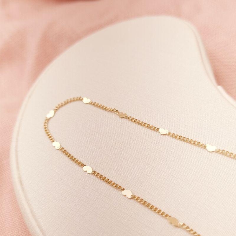 Choker Corações Chapinha