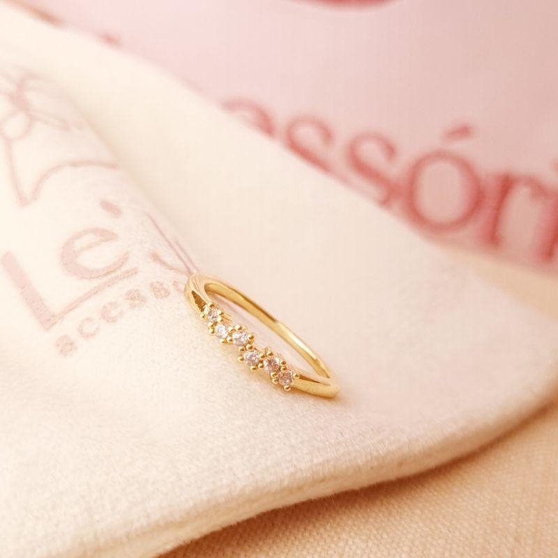 Anel de Falange Zircônias