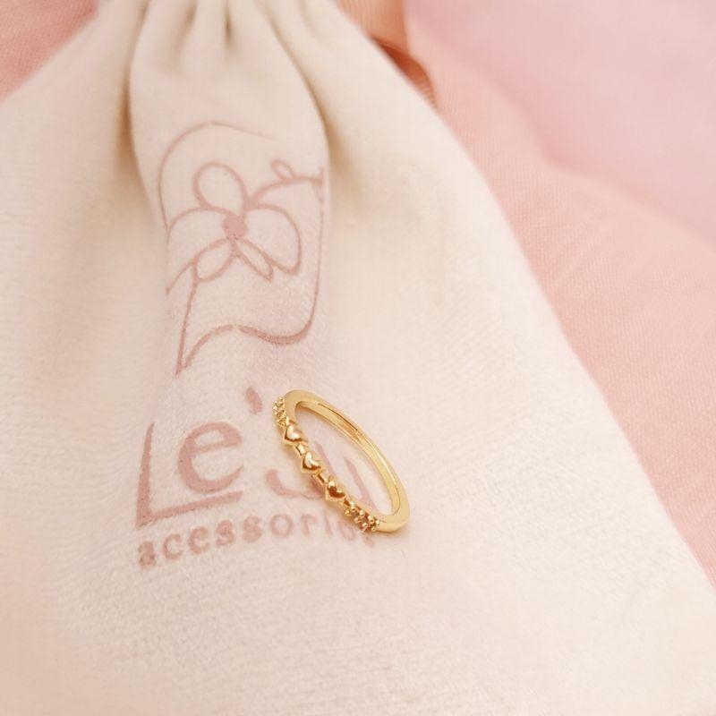 Anel Mini Três Corações