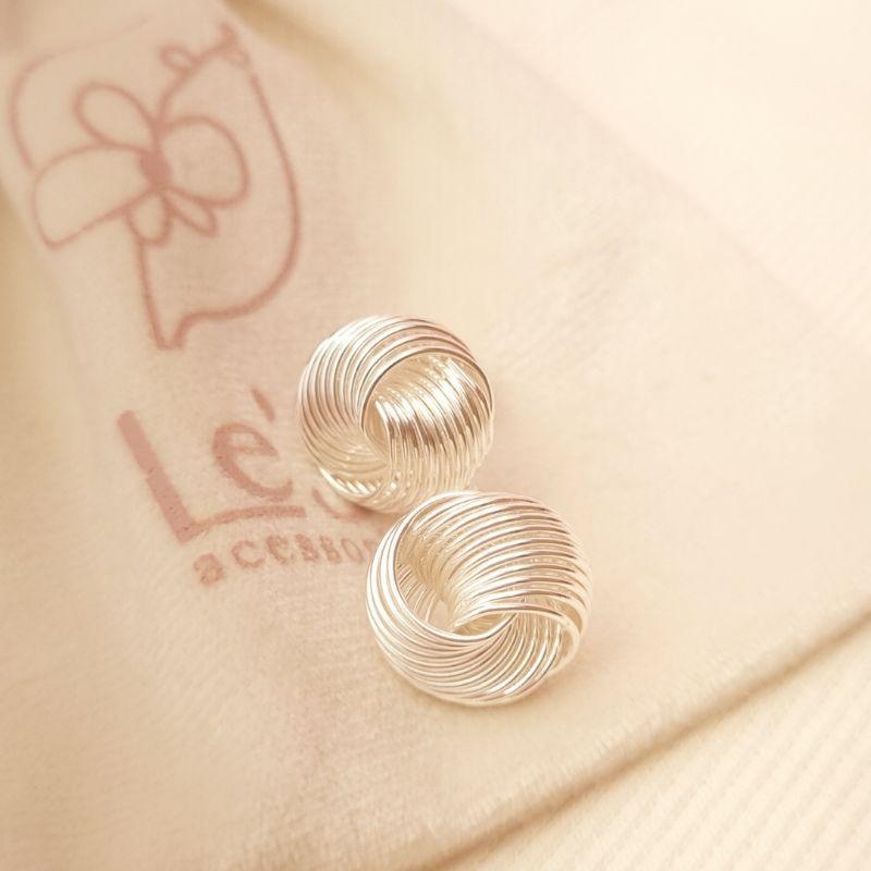 Brinco Experal Banhado a Prata