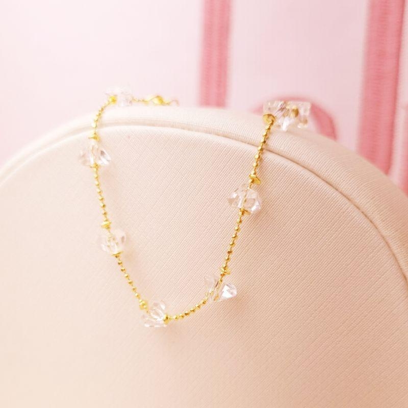 Pulseira Cristais de Vidro