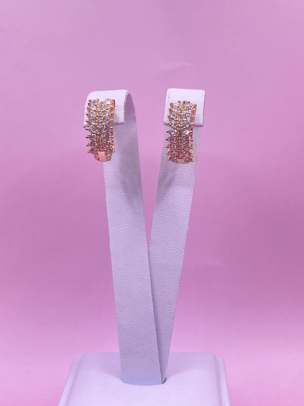 Brinco Argola Click Cravejada 002