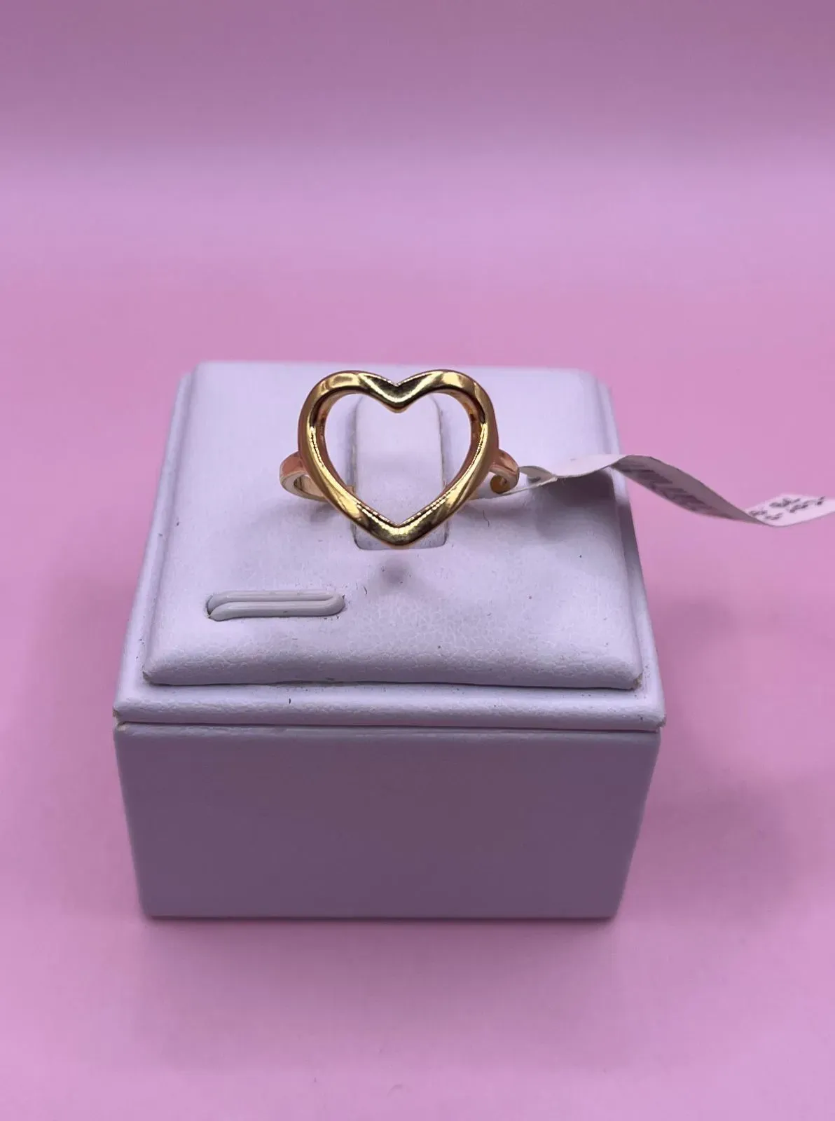 Anel Coração Fino