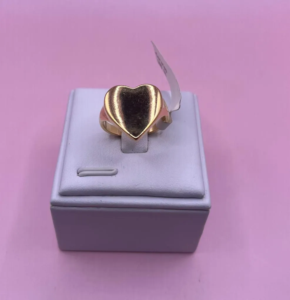 Anel Coração Grande
