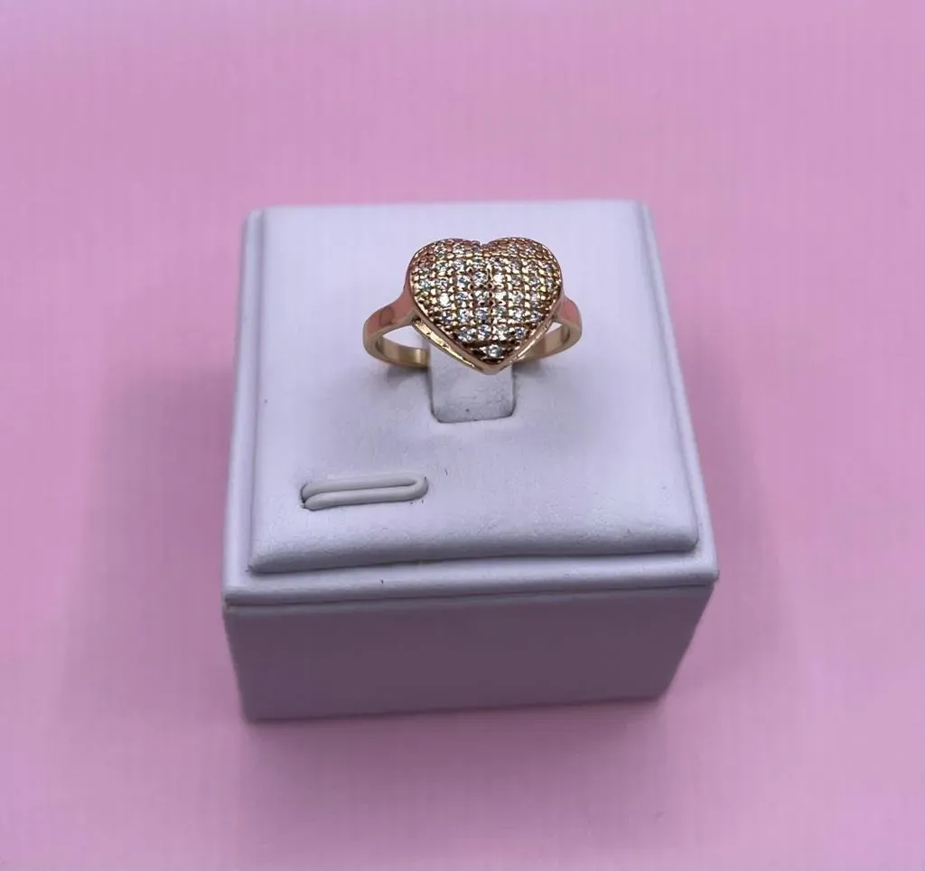 Anel Coração Grande Zirc