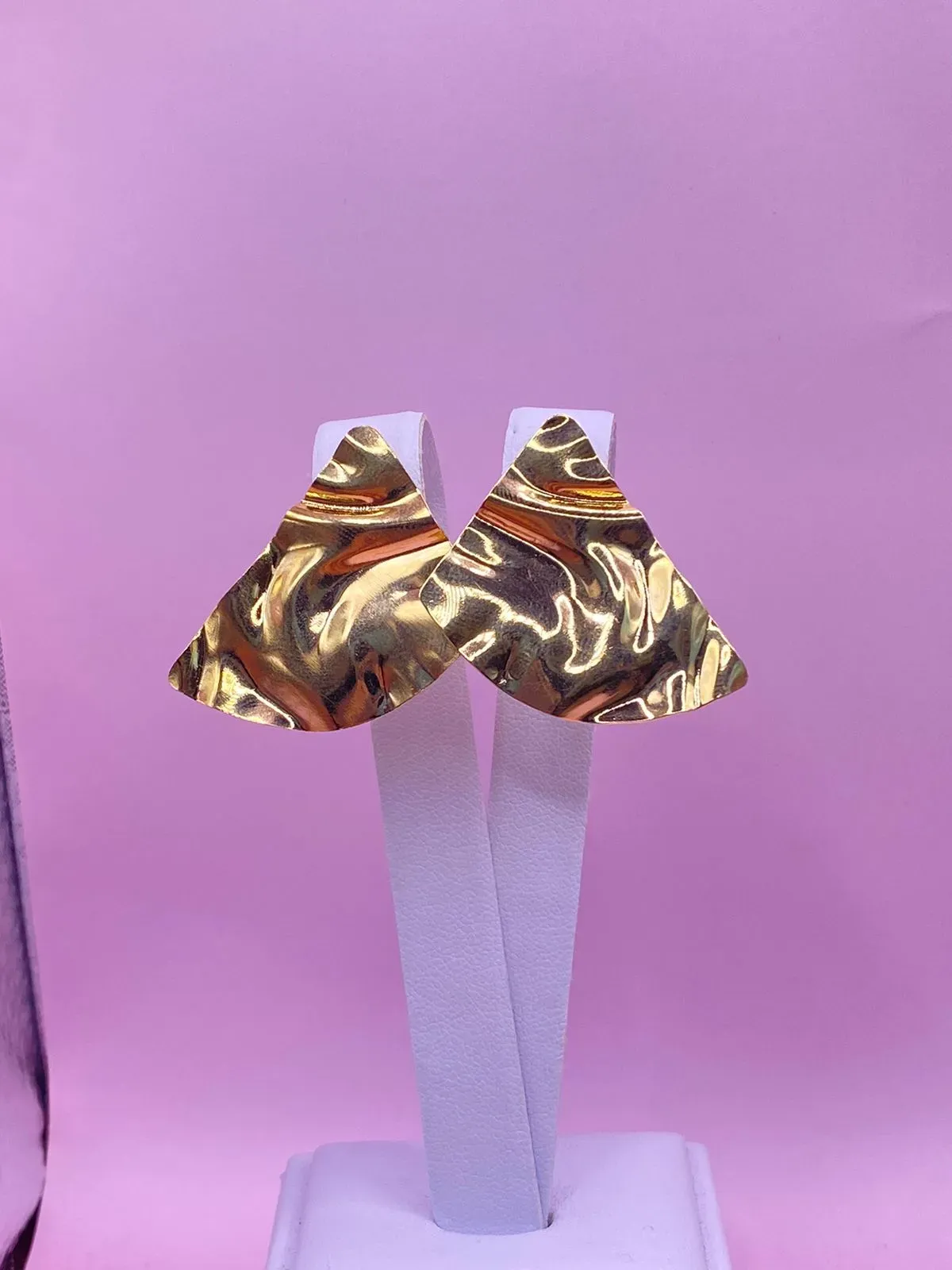 Brinco Chapa Triângulo