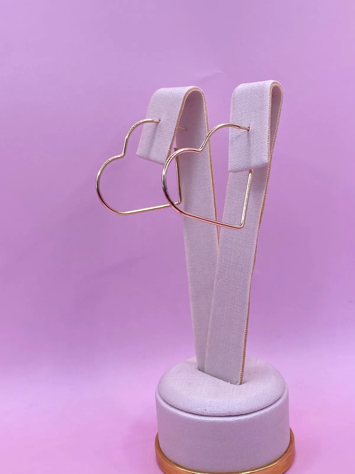 Brinco Argola Coração