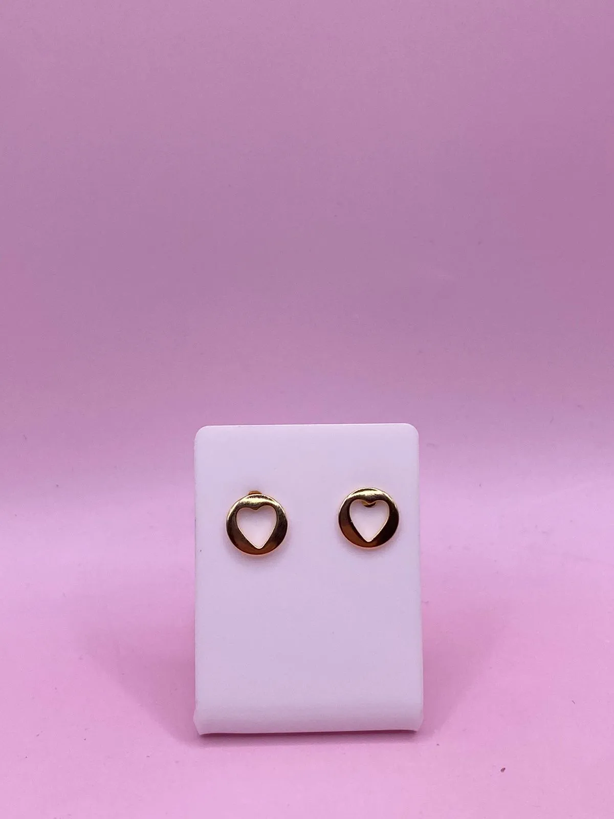 Brinco Coração Vazado