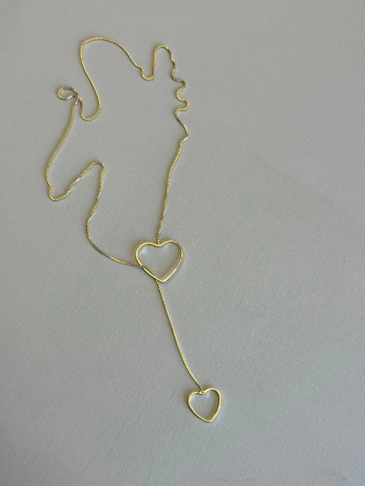 Colar Gravata Coração