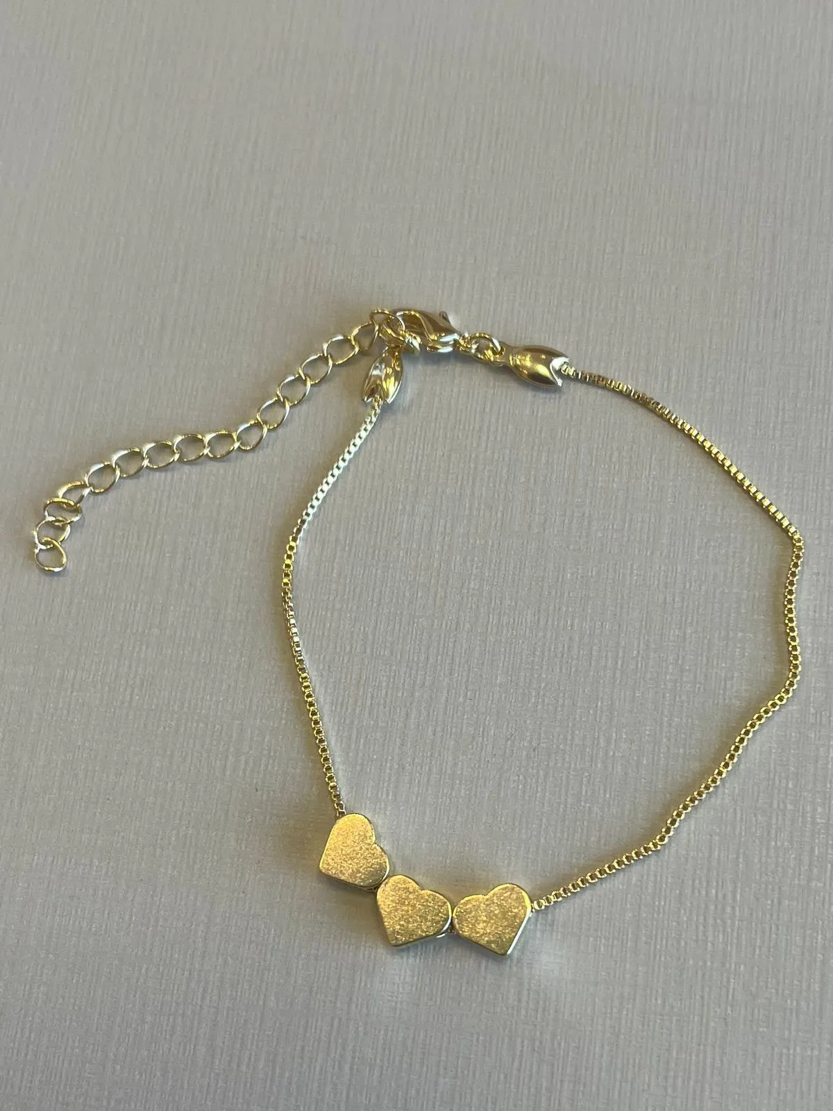 Pulseira Três Corações