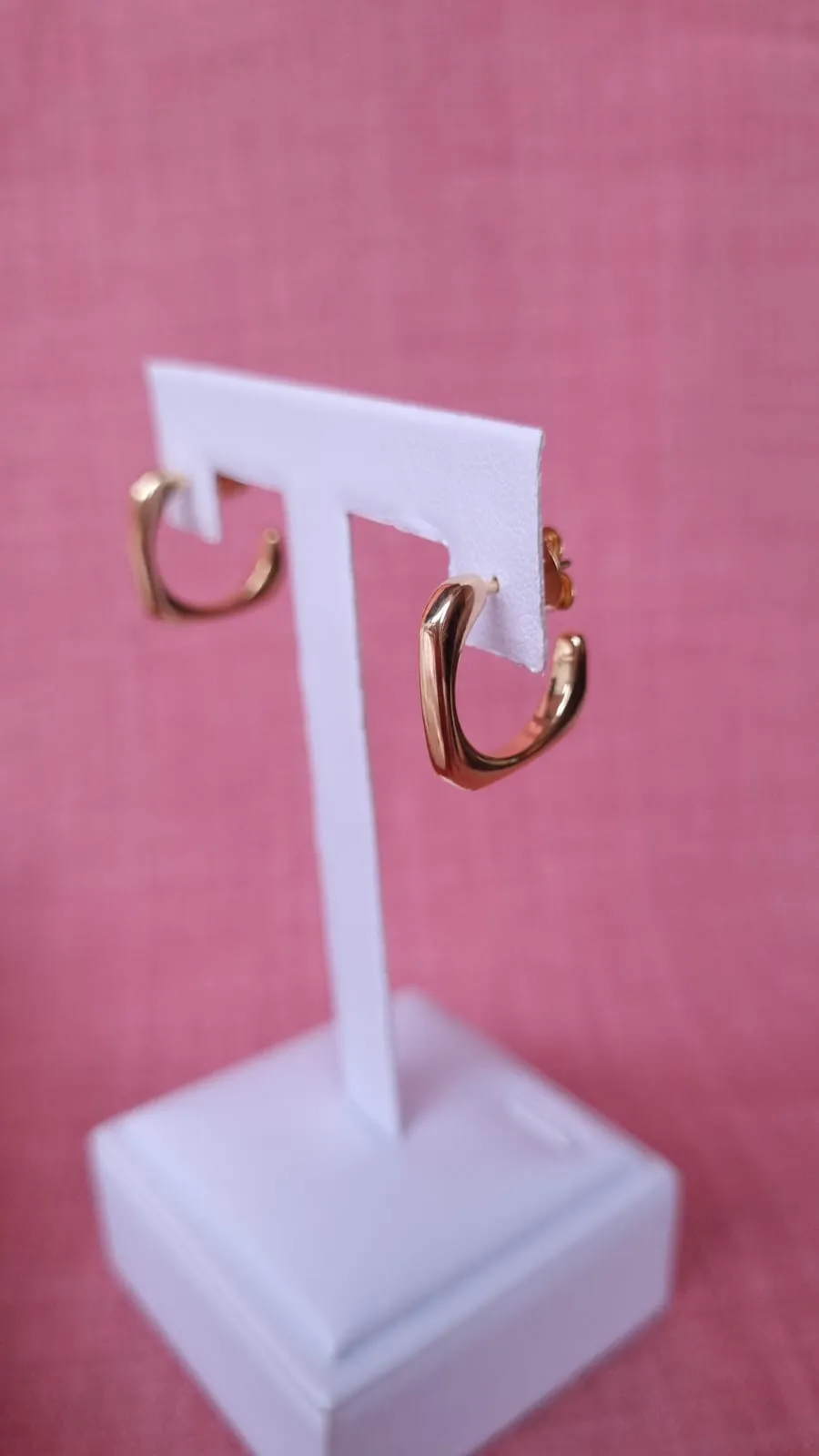 Brinco Argola Quadrado