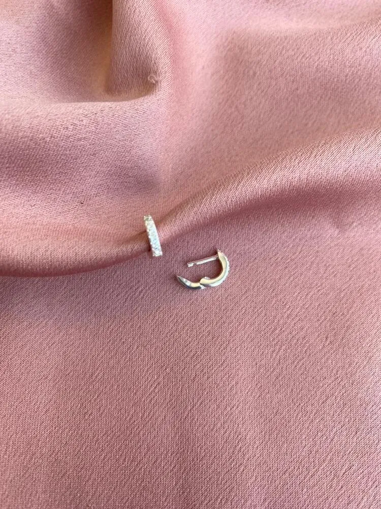 Brinco Prata Tranqueta PP