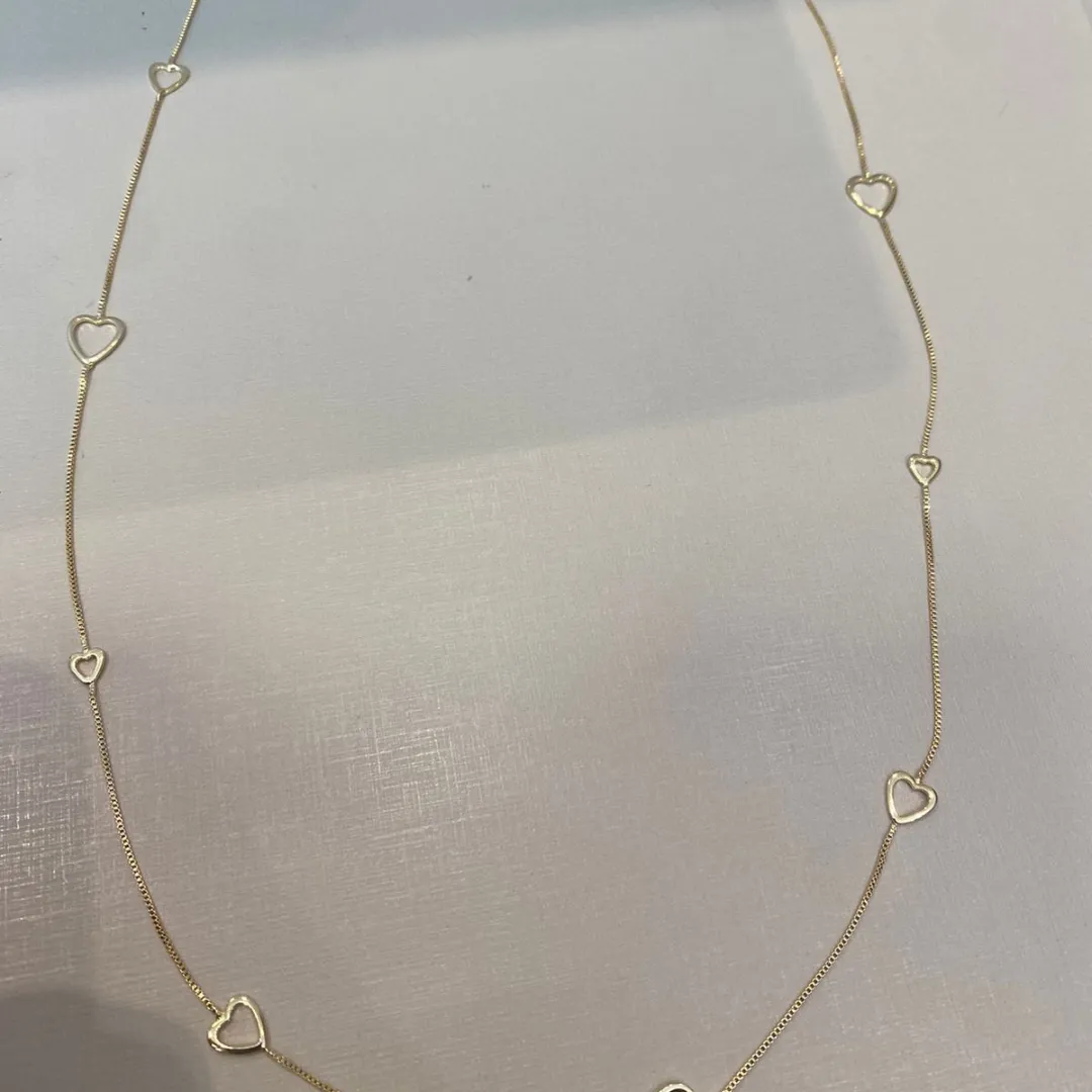 Colar Longo Corações