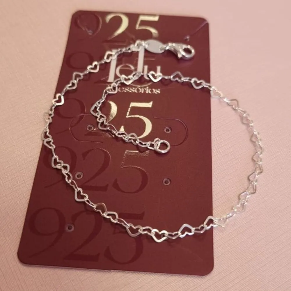 Tornozeleira Corações