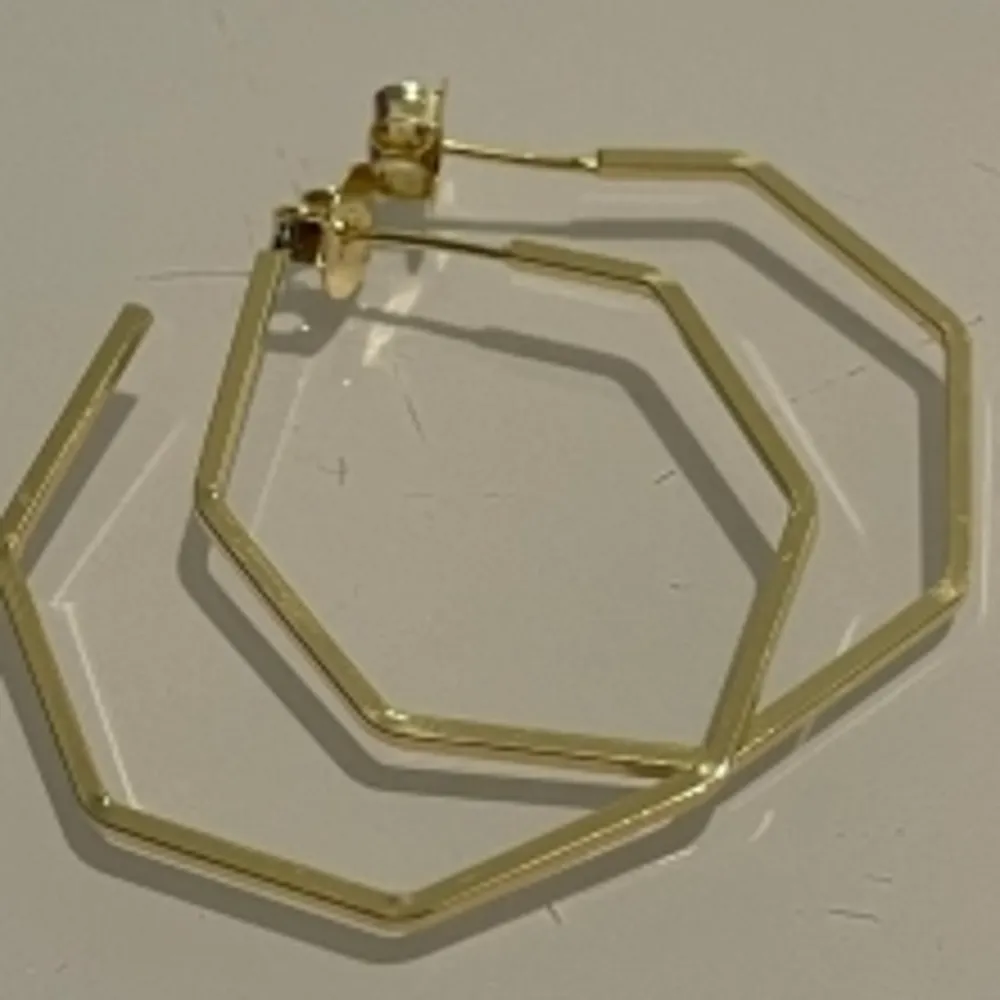 Brinco Argola Octagonal Média