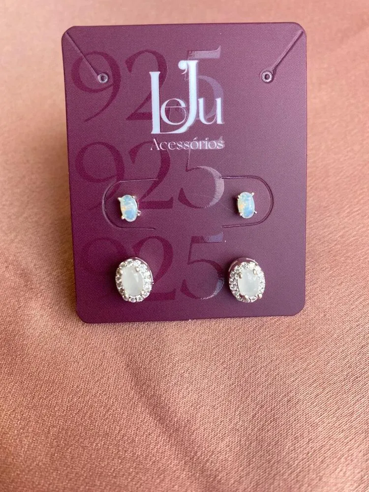 Duo de Prata em Madre Pérolas