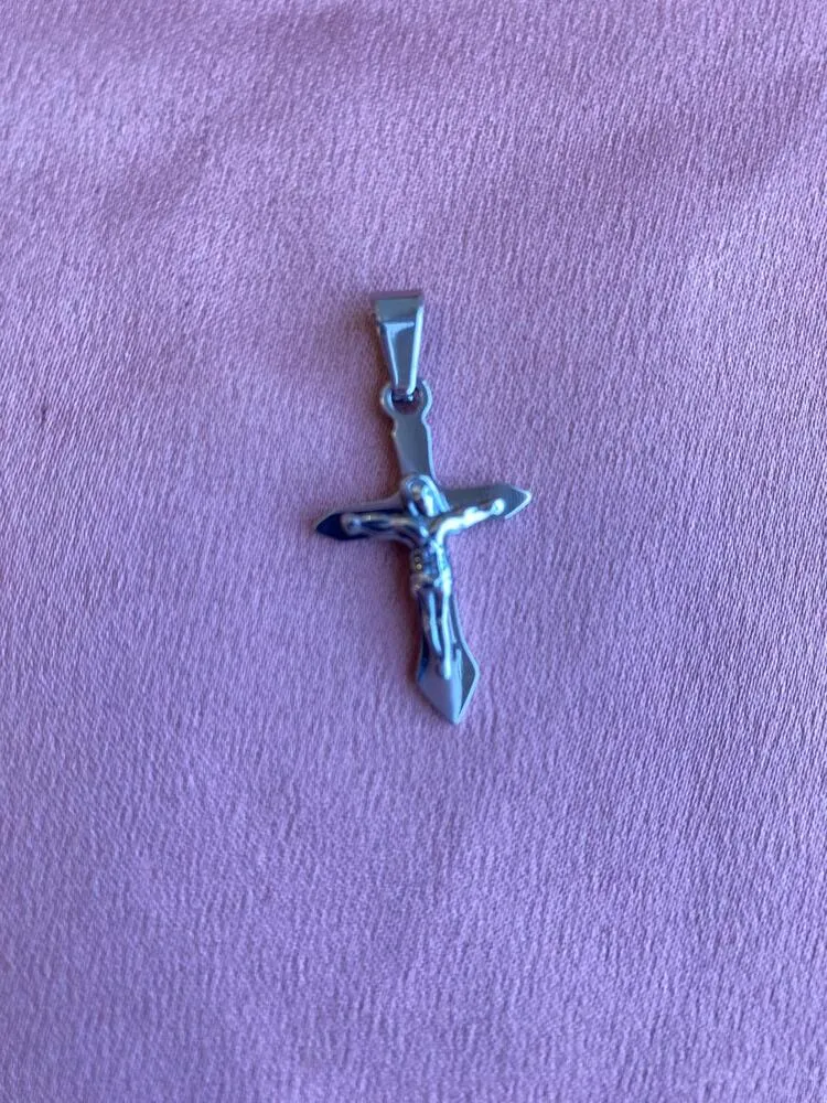 Pingente Inox Cruz